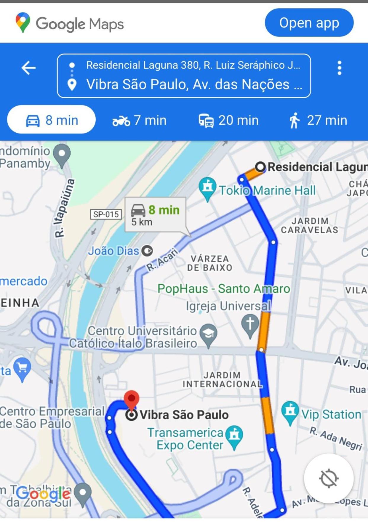 Studio Proximo Ao Vibra Sp Com Varanda Apartamento São Paulo